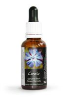 Cerato Bach Flower Remedy Large 30ml. Genuine Traditionally Made Essence