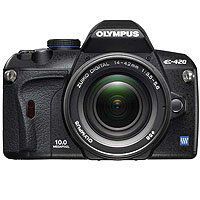 Olympus E-420 10.0 Megapixel Digital SLR Camera with 14mm - 42mm f/3.5-f/5.6 ...