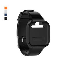 Chofit Wristband Compatible with GolfBuddy Voice 2 Watch, Silicone Replacement Band Straps Watchbands Fit for Golf Buddy Voice/Voice 2 Golf GPS Watch (Black)