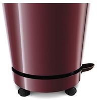 12" Diameter 3.6 Gallon Self-Aerating + Self-Watering + High Drainage + Ventilated Deep Reservoir Modern Round Planter Minimizes Root Rot Fungus Mold for Indoor & Outdoor Garden (Plum)