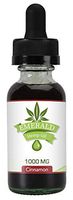 Premium Pure Hemp Oil by Emerald Hemp | Organic Hemp Extract, MCT Oil | All Natural Dietary Supplement for Enhanced Sleep | Herbal Drops | Food Grade | Made in The USA | Cinnamon Flavor | 1000mg