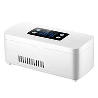 YZJJ Mini Medicine Refrigerated Box, Portable Car Refrigerator, Portable Insulin Cooler Drug Reefer, for Travel/Interferon/Drug Storage