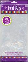 Darice Treat Bags 5 inch x 11 inch 20 Pack Clear 28-005 (6-Pack)