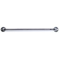 Graham-Field 2021A Grab Rail, Chrome Plated Steel Each, 32", Knurled Chrome Plated Steel