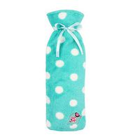 Classic Beautiful Rubber Hot Water Bottle/Winter Hand Warmer,Keep You Warm,Blue