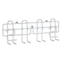 Style Selections 16-in W x 5.88-in-Tier Door/Wall Mount Metal Mop and Broom Holder