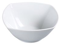 Yanco ML-407 7.5" Square Salad Bowl, 32 oz Capacity, Porcelain, Super White, Pack of 24