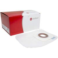 Hollister 3324 Karaya 5 Closed Pouch with Porous Paper Tape - Stoma Size: 1 1/2" Pouch Size: 2" - Box of 30