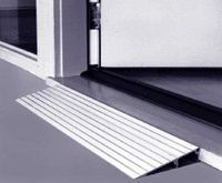 Threshold Ramp 1" - Made in USA - Aluminum threshold ramp for wheelchairs and...