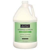 Bon Vital' Naturale Massage Lotion Made with Natural Ingredients for an Earth-Friendly & Relaxing Massage, All Natural Moisturizer, Relieves Muscle Soreness and Increases Circulation, 1 Gallon Bottle - BVNATL1G