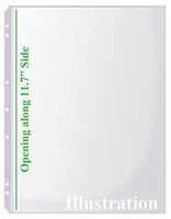 11x17 A4 Vinyl Sheet Protectors NOT Archivable - Clear (256809)