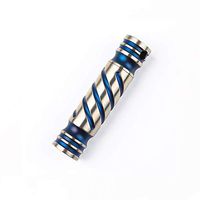 Bigbing Outdoor Survival Storage Metal Container,Mini Pill Fob, Titanium Keychain Pill Holder, Emergency Aspirin & Nitroglycerin Pill Holder,Waterproof