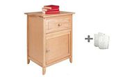 Winsome Eugene Accent Table, Clear Lacquer + Freebie