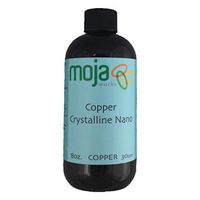 Mojaworks Pure Chrystalline Nano Copper-Colloidal Copper Liquid Best 100% Pure Natural Mineral Supplement Supports Collagen and Elastin Production- Promotes Bone Density Decreased Swelling-8Oz 30 PPM