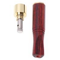 Smoking Pipe Bit Straight Filter Wooden Polish Smoke 6mm/8mm Cigarette Holder