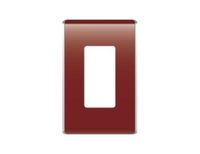 Legrand - On-Q WP5001BD 1Gang Studio Wallplate, Bordeaux