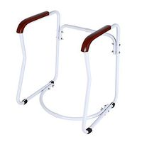 Toilet Rail, Portable Bathroom Safety Standing Aid Grab Handle Commode Support Frame for Disabled, Elderly (26.38x24.41x14.96inch)