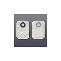 Colostomy Pouch Karaya 5 One-Piece System 12 Inch Length 1-1/2 Inch Stoma Closed End BX/30
