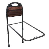 LMEIL Medical Bed Rail Assist and Height Adjustable Grab Bar Handle with Storage Pocket for Adults and Seniors