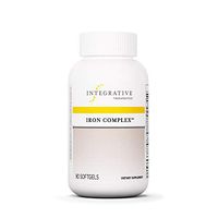 Integrative Therapeutics - Iron Complex - 50 mg of Iron in a Heme and Non-Heme Iron Blend Supports Energy and Stamina - 90 Softgels