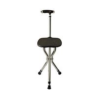 Folding Seat Cane Led Light and Easy Grip Handle for Arthritis Seniors and Disabled Best Mobility Aids Cane Fauay