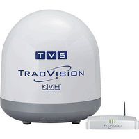 KVH Industries 01-0364-34 TracVision TV5 Sky MEX w/AutoSkew & GPS Boating Antennas