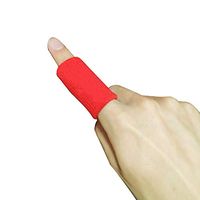 Daxin 10pcs/Set Finger Sleeves Washable Protective Fingertip Guard Braces Support Sports Protector Cover for Volleyball Badminton Basketball