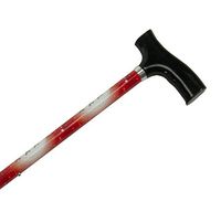 Christmas Walking Cane Santa Pattern with Fritz Handle