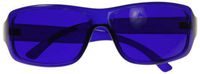 Kid's Children's Junior Color Therapy Glasses - Indigo