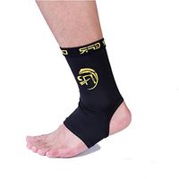 Ankle Brace, Best Ankle Support Suitable for Sports, Running, Jogging, Football etc - Joint Pain Relief, Reduce Foot Swelling, Increase Blood Circulation & and Injury Recovery Black(1 Single)