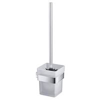 Blossom Toilet Brush Holder Solid Brass Bathroom Accessory Shower Wall Mount Chrome BA02 608 01