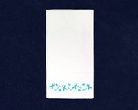 Teal Ribbon Dinner Napkins (20 Napkins)