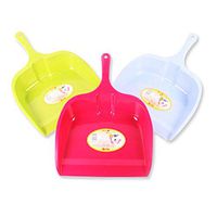 UPIT Super Wide Plastic Dust Pan with Wide Mouth Random Color 10pcs SET