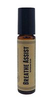 Breathe Assist Pre-Diluted Essential Oil Roll-On Blend 10ml (1/3oz) | Respiratory, Congestion, Coughs, Colds, Supports Free Breathing
