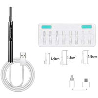 Yu$iOne Endoscope Earpick Cleaning, Multifunctional Smart Ear Cleaning Kit, for Easy Cleaning, Safe and Comfortable for Adults Kids