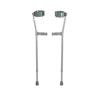 Drive Medical Forearm Crutch, Gray, Adult (1-Pair)