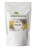 Aloha Medicinals - Pure Cordyceps - Certified Organic Mushrooms – Cordyceps Militaris – Cordyceps Sinensis - Supports Immunity, Energy and Stamina – 1 Kilo Bag (Powder)