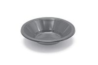 Exquisite 12 oz Silver Plastic Bowls II 50 Count Bulk Pack Disposable Party Bowls II Premium Quality Plastic Soup Bowls for Parties