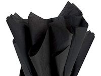 Black Art DIY Crafts Tissue Paper for Gift Wrapping 20"X26" 5 Sheets