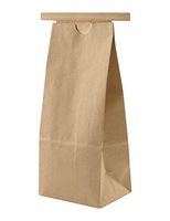 BAP 1/2 LB Kraft Poly Lined Paper Bag with Tin Tie (1000 pcs)
