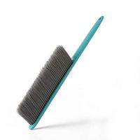 Soft Cleaning Brush - Counter Duster Hair Drafting Brush with Microfiber for Keyboard, Home, Hotel, Bed, Car, Soft Clothes (Green)