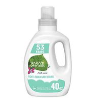 Seventh Generation Concentrated Baby Laundry Detergent, Fresh Scent, 40 oz (53 Loads)