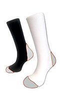 PROSTARTERZ Diabetic Gel Socks For Casual Wear, Black