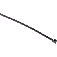 Hellermann Tyton T30R0M4 Standard Cable Tie, 5.8" Long, 30lb Tensile Strength, PA66, Black (Pack of 1000)