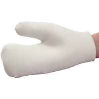 Maddak Velvety Soft Lotion and Wash Mitt, 11" Length, 8" Width, 0.75" Thick, Bag of 2 (741360001)