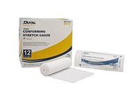 DUKAL 8515 Basic Care Conforming Stretch Gauze Bandage, 4", Sterile