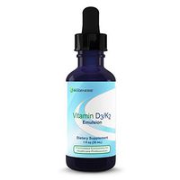 Nutra BioGenesis - Vitamin D3-K2 Emulsion - Liquid Vitamin D and Vitamin K to Help Support Bone and Heart Health - 1 Ounce