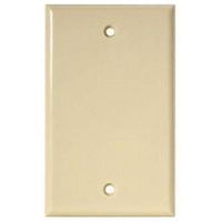 Steren Electronics 200-258IV-10 10-pack Ivory Standard Blank Wall Plate