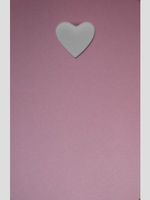 Pink Heart Valentine's Note Cards w/ Envelopes