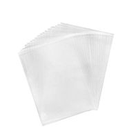 100 Pcs Clear Resealable Cello/Cellophane Bags Great for Bakery Candy Cookies Party Favors, 6"*9"